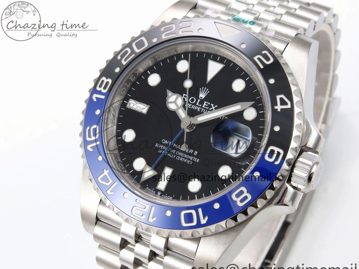 MiroTime 1220 GMT-Master II 126710 BLNR ZF 1:1 Best Edition on Jubilee Bracelet SH ComfortFit 962